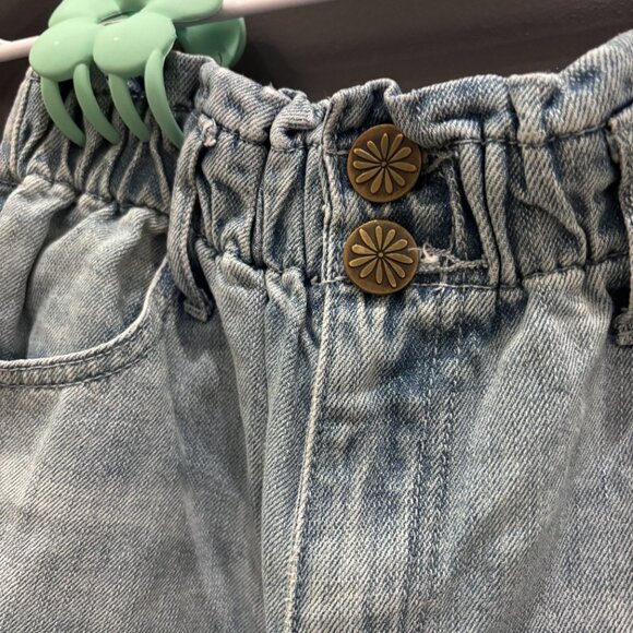 Mumu Blue Old-School Denim Shorts M - Picture 2 of 4